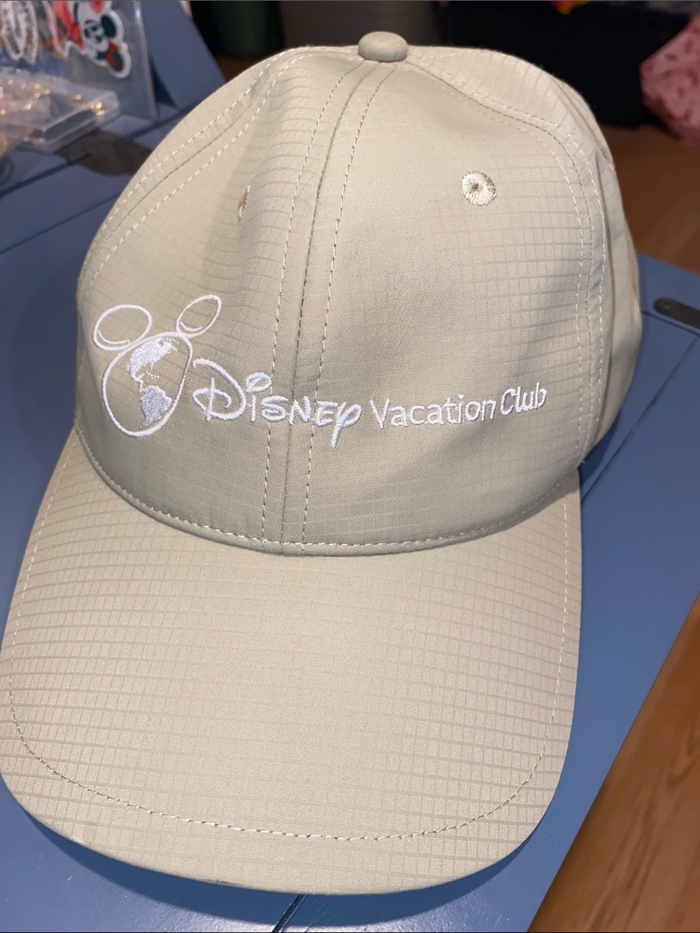 Disney Vacation Club Light Beige Baseball Hat